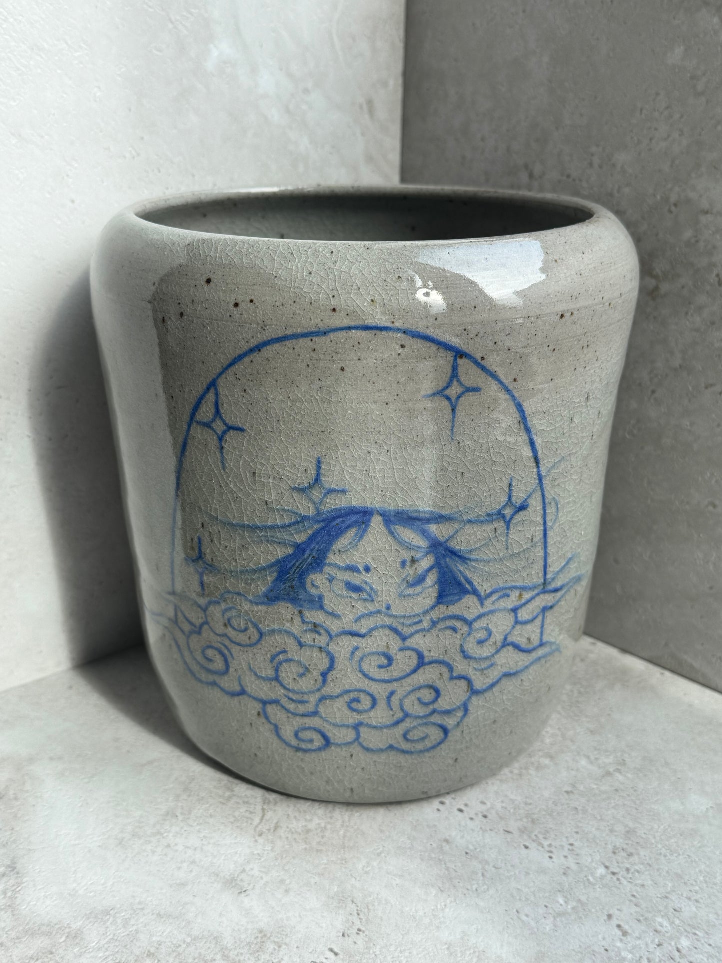 Sky Girl Vase
