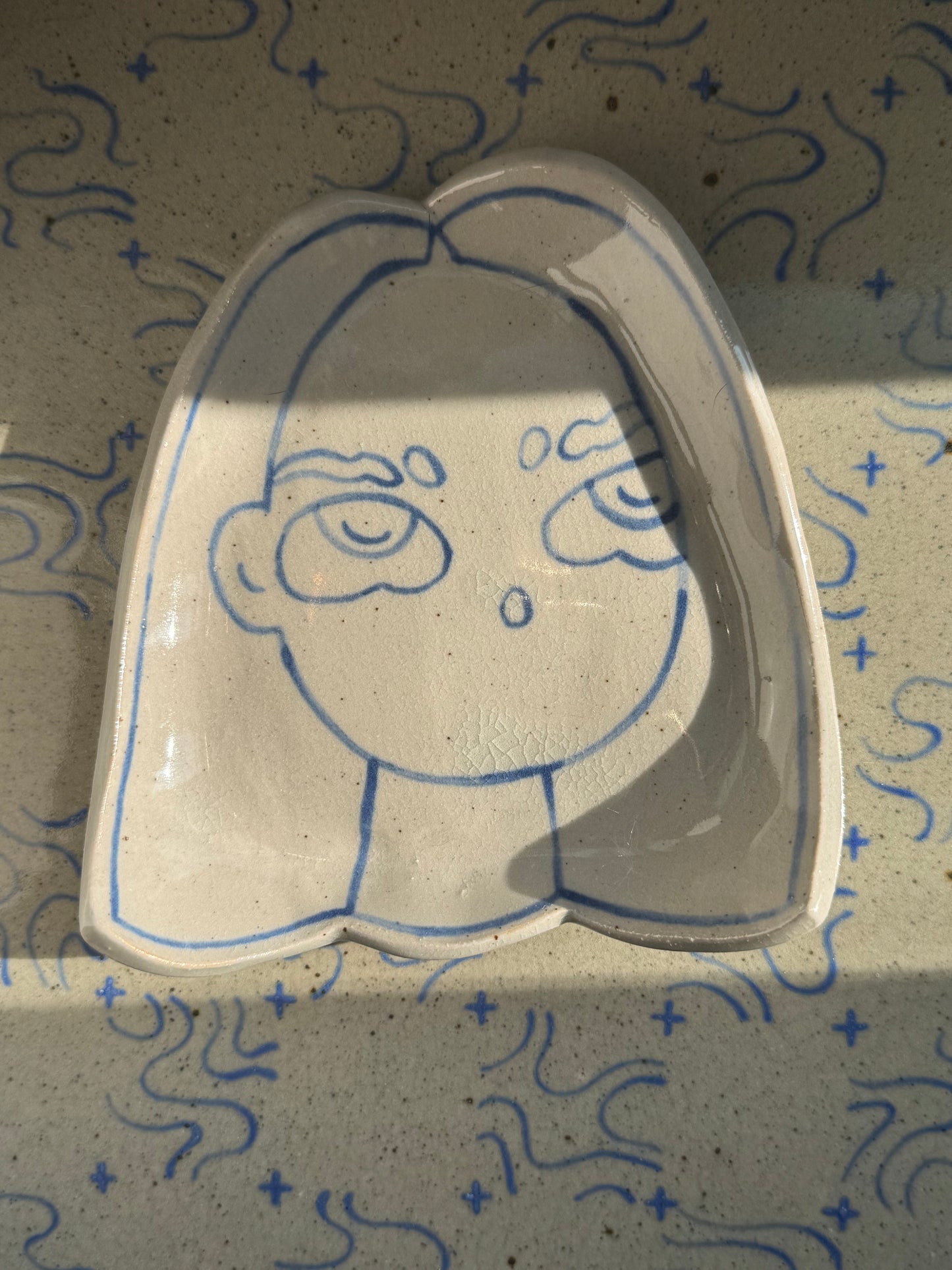 Blue Girl Spoon Rests