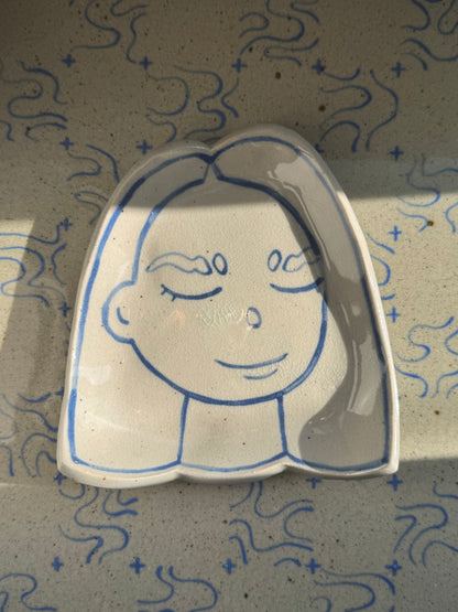 Blue Girl Spoon Rests